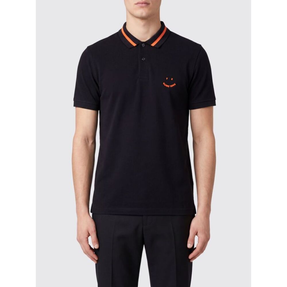 Ps Paul Smith Polo Shirt Men Black